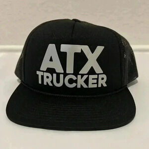 Ski Town All-Stars “ATX TRUCKER” print Snap Back